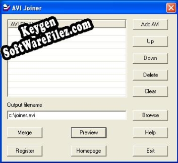 008Soft AVI Joiner key generator