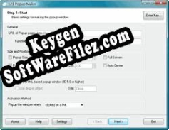 Key generator (keygen) 123 Popup Maker