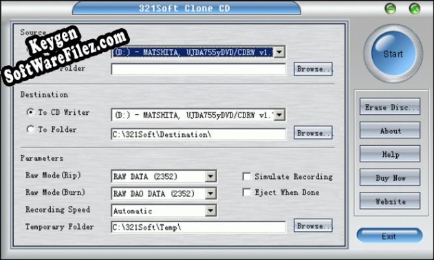 321Soft Clone CD activation key