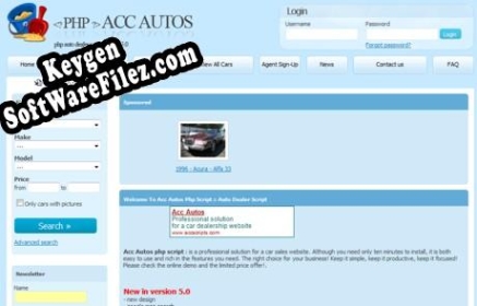 Key for Acc Autos - auto dealer script