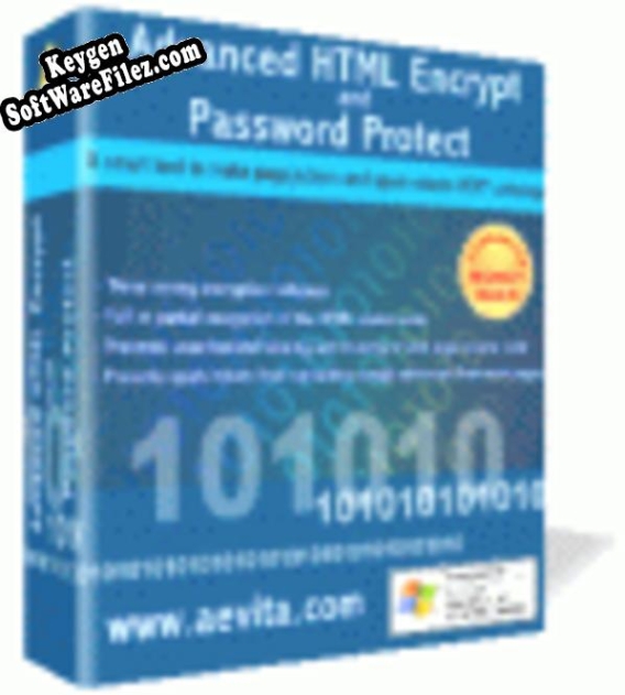 Activation key for Advanced HTML Encrypt & Password Protect (business license)