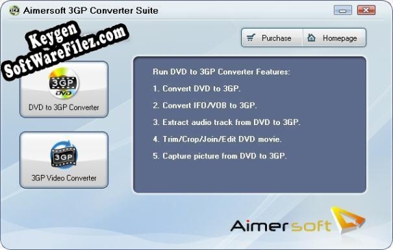 Aimersoft 3GP Converter Suite serial number generator