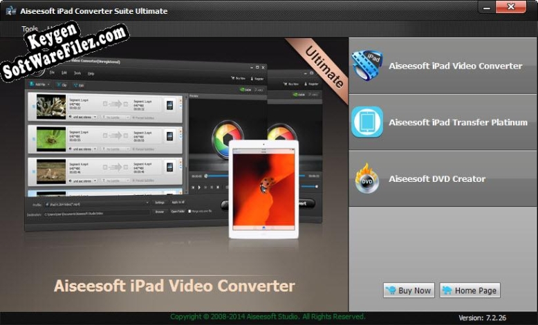 Aiseesoft iPad Converte Suite Ultimate activation key