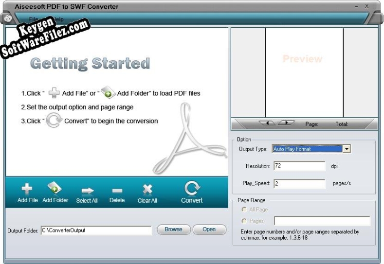 Aiseesoft PDF to SWF Converter Key generator