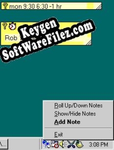 Alarm Notes key generator