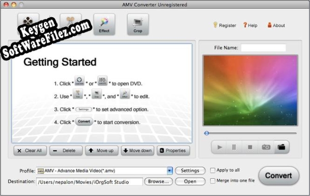 AMV Converter for Mac key free