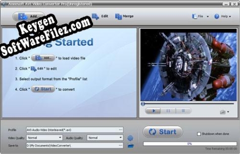 Key generator for Aneesoft AVI Video Converter