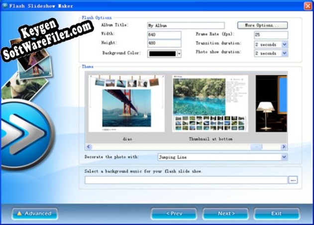 AnvSoft Photo Flash Maker (Flash Slideshow Maker) key free