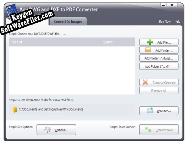 Any DWG and DXF to PDF Converter 2009 Key generator