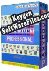 AnyCount - Corporate License (3 PCs) - Upgrade to Version 7.0 Professional Key generator