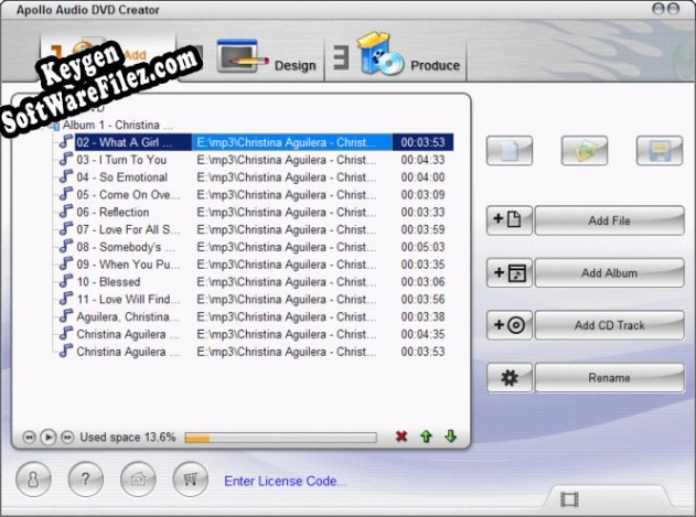 Apollo Audio DVD Creator serial number generator