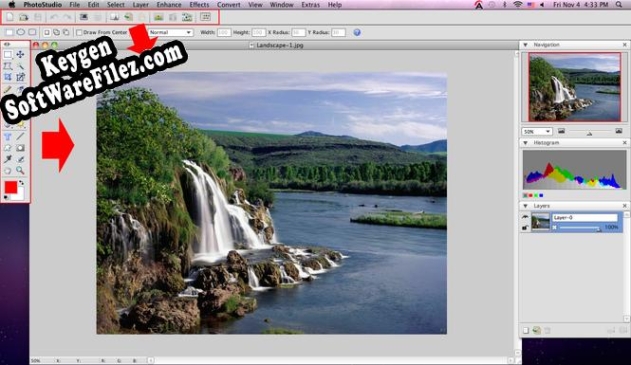 Key generator for ArcSoft PhotoStudio 6 for Mac