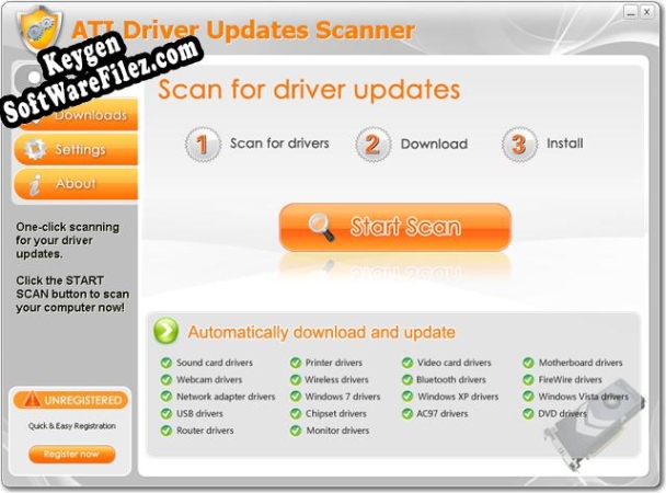 ATI Driver Updates Scanner key free