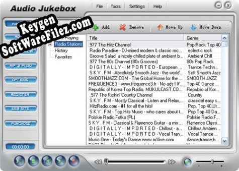 Audio Jukebox key generator