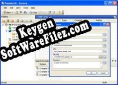 Activation key for Aurora Password Manager