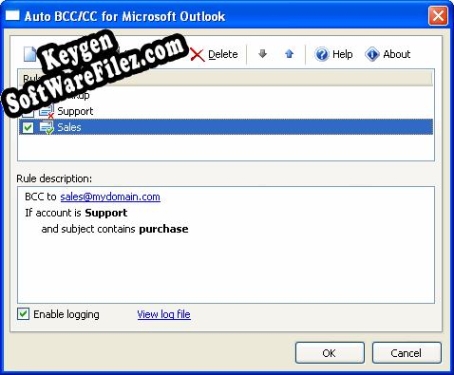 Key generator (keygen) Auto BCC/CC for Microsoft Outlook