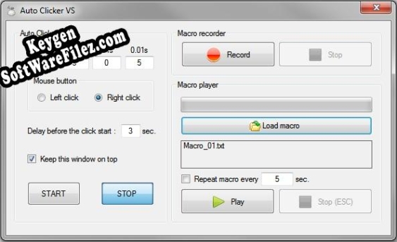 Auto Clicker 2010 serial number generator