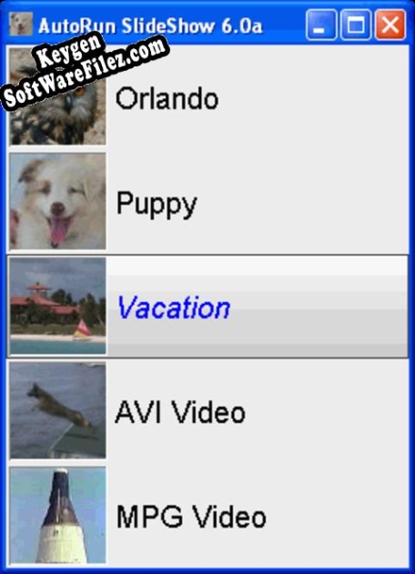Free key for AutoRun Slideshow
