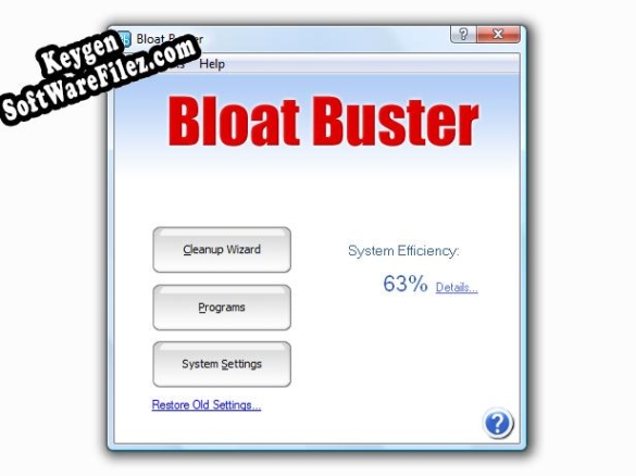 Bloat Buster key generator