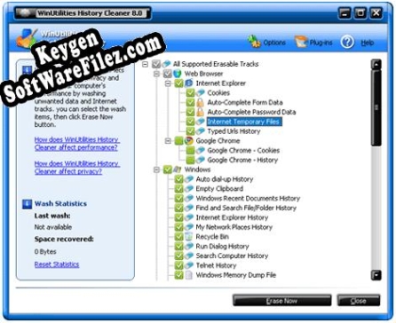 Key generator (keygen) Browser Cleaner