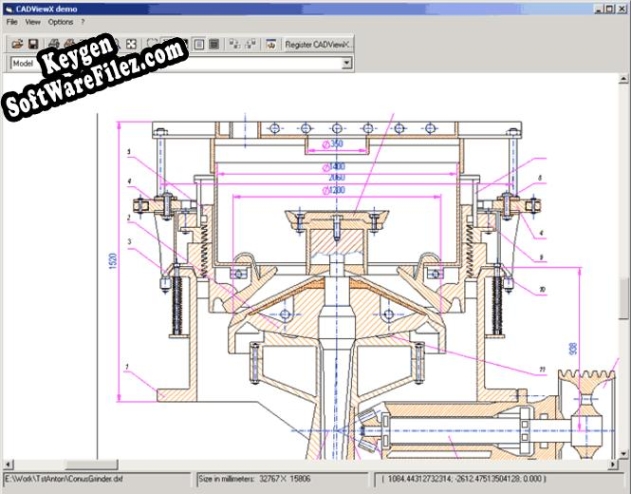 Key generator (keygen) CADViewX: ActiveX for DWG, DXF, PLT