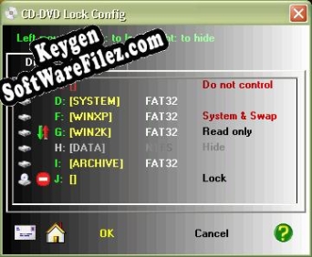 Key generator for CD-DVD Lock