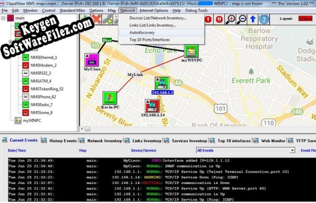 CloudView NMS serial number generator