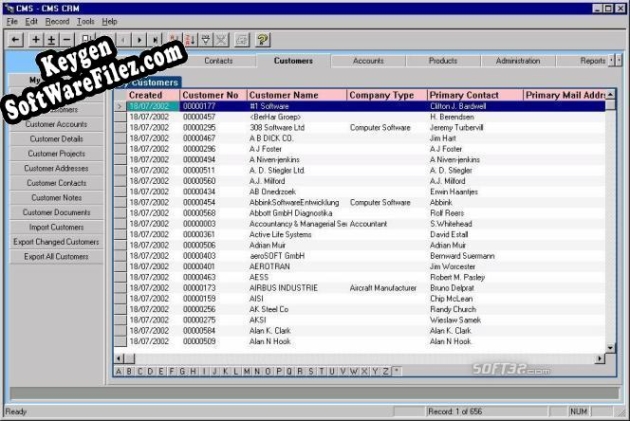 CMS CRM serial number generator