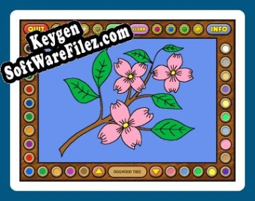 Coloring Book 4: Plants serial number generator