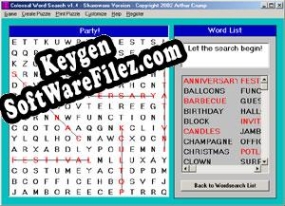 Colossal Word Search key free