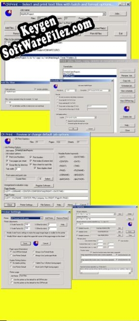 CR Print key generator