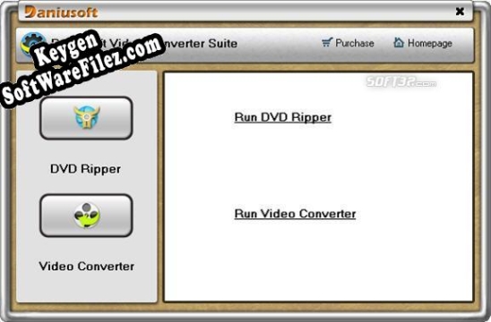 Daniusoft Video Converter Suite Key generator