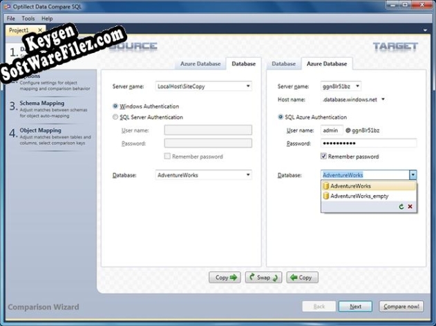 Data Compare SQL activation key