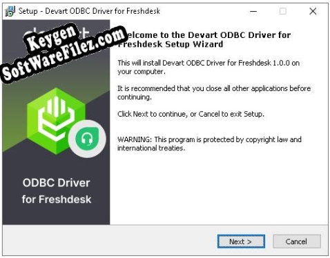 Devart ODBC Driver for Freshdesk Key generator