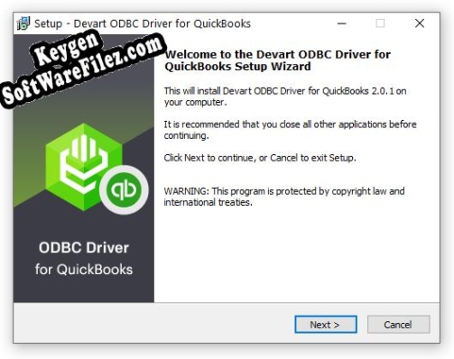 Devart ODBC Driver for QuickBooks activation key