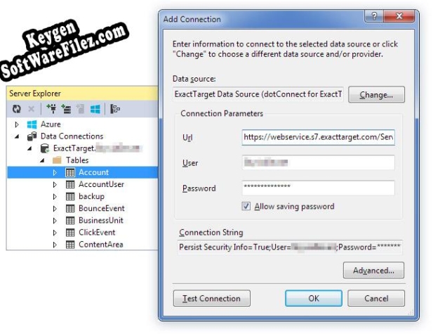 dotConnect for Salesforce MC activation key