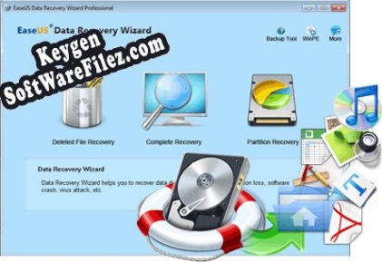 Free key for EaseUS Data Recovery Wizard Pro