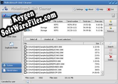 easy junk files removal Key generator