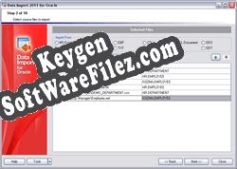 Activation key for EMS Data Import for Oracle