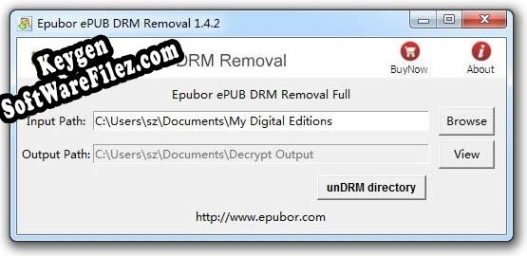 Key generator for ePub Drm Removal
