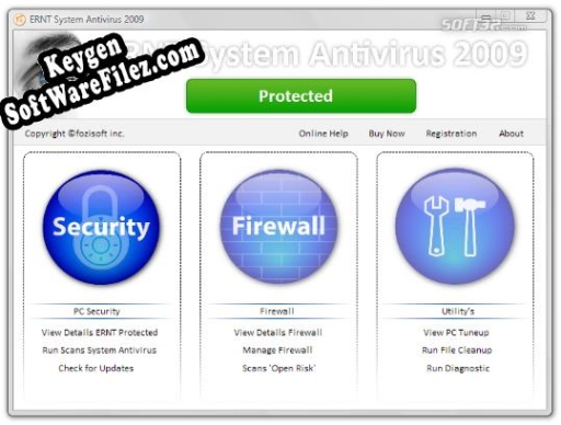 Free key for ERNT System Antivirus (RC)