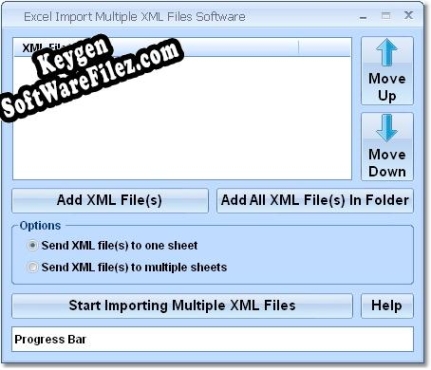 Key generator (keygen) Excel Import Multiple XML Files Software
