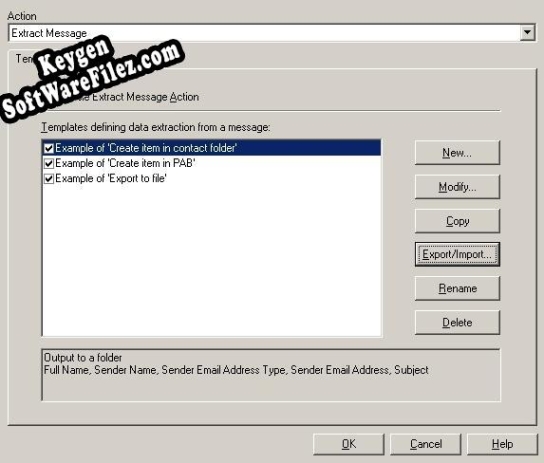 Key generator (keygen) Extract Message for Outlook