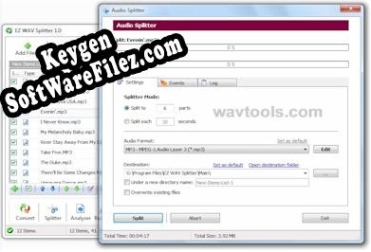 EZ WAV Splitter activation key