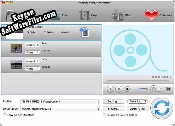 Faasoft Video Converter for Mac key free