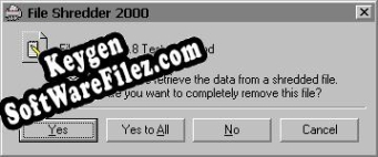 Key for File Shredder 2000