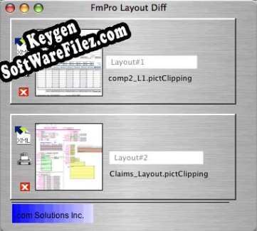 FmPro Layout Diff serial number generator