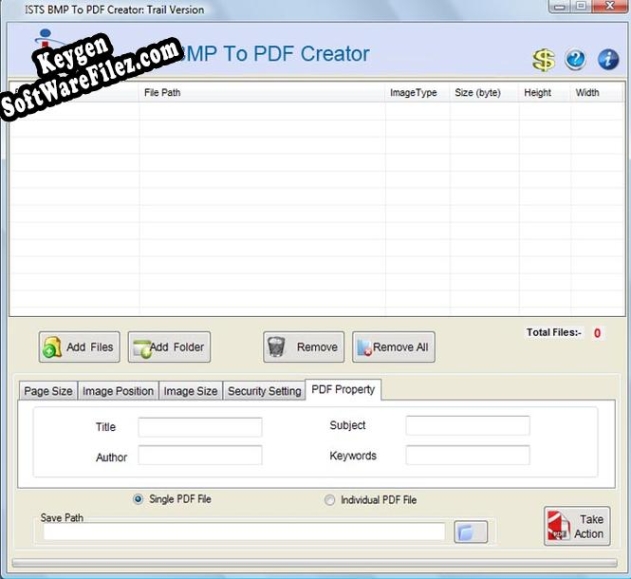 From BMP to PDF key free