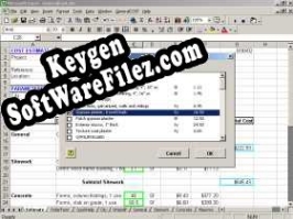 GeneralCost Estimator for Excel key free