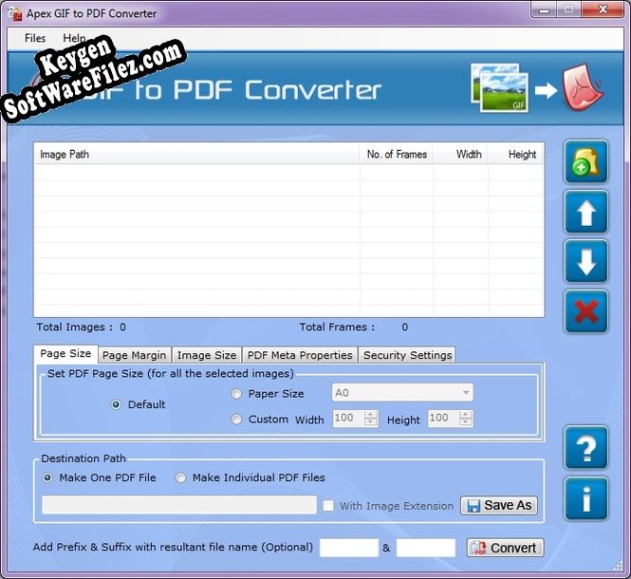 Activation key for Graphics to PDF Converter